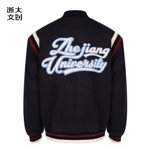 浙江大学暖绒系列棒球服-藏青 商品图3