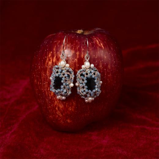 北京仓｜Lorina Balteanu-AUDREY-海蓝宝石 耳环［法国设计师］ 商品图4