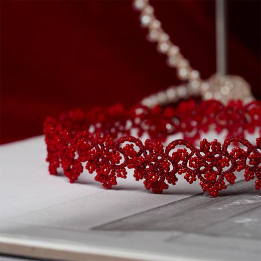 北京仓｜Lorina Balteanu-RAIA-Red 项链［法国设计师］ 商品图1