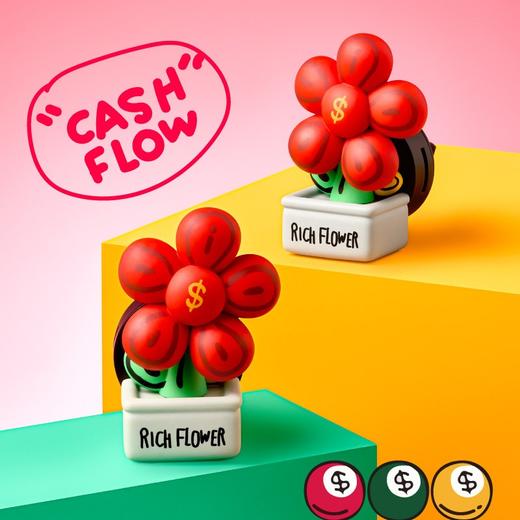 RICH FLOWER 有钱花 车载香薰 汽车香水车用持久淡香潮玩香氛 商品图4