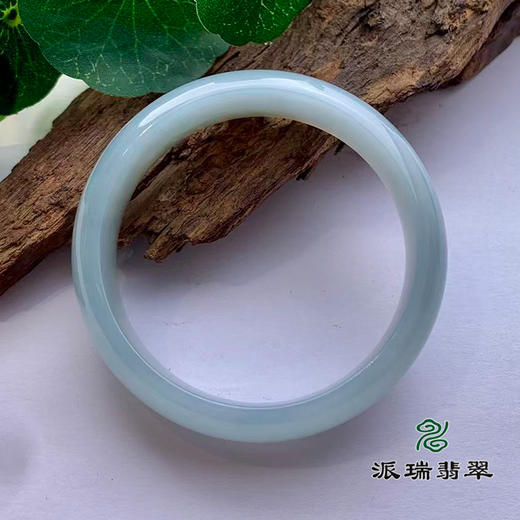 派瑞翡翠 翡翠手镯 糯种 绿色 商品图2