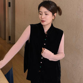 【预售七天】良木礼彩扣马甲（1769）