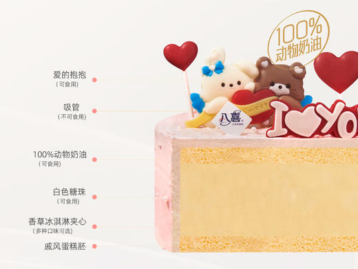 ※【怦然心动】冰淇淋/水果生日蛋糕 商品图2