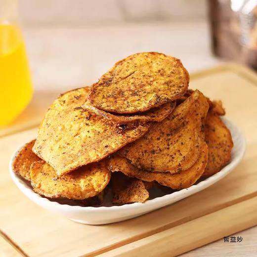 美冴甘梅地瓜片海苔味薄脆红薯片香脆网红追剧小零食脆片即食袋装 商品图1