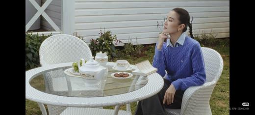 宋佳同款秋日穿搭来啦！ HAZZYS 三色绞花毛衣 商品图6