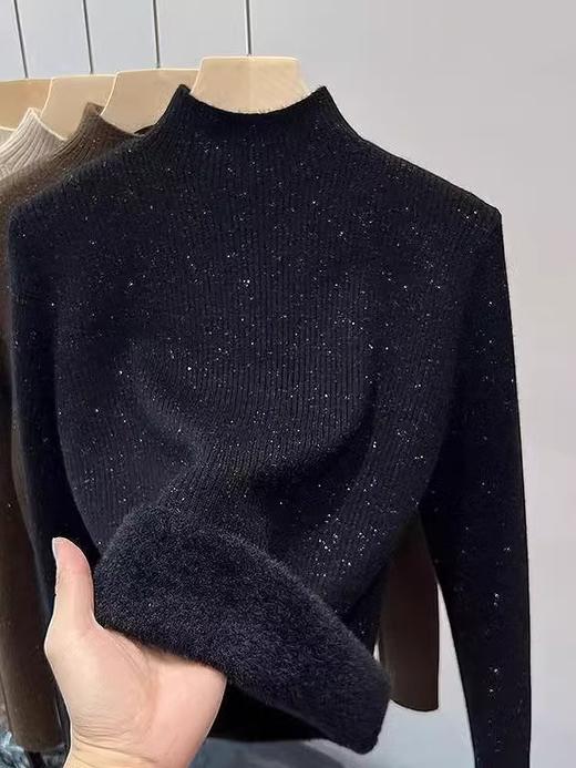 女王节抢购价-不支持退 有它不怕冷！！超暖加厚水貂毛星空冬季打底衫-喜出 商品图0