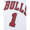 Mitchell&ness 公牛队罗斯退役纪念版 白色长袖T恤 商品缩略图4