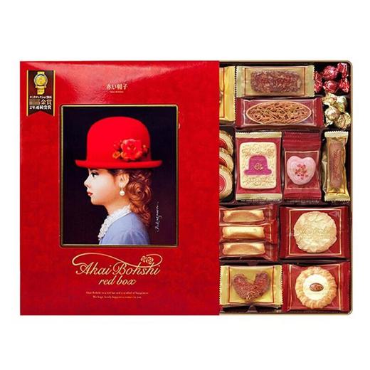 红帽子饼干红色礼盒 388.2g/盒 商品图0