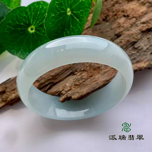派瑞翡翠 翡翠手镯 糯种 绿色 商品图1