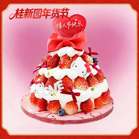 【莓好情语】情人节主题生日蛋糕
