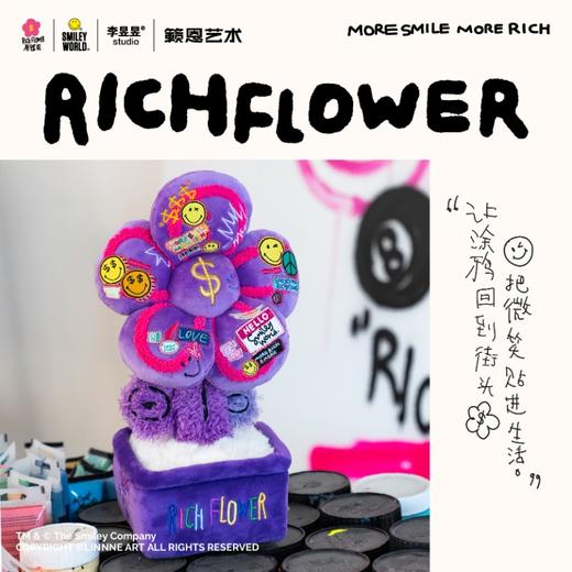 RICH FLOWER 有钱花 SMILEY联名版 30CM 商品图1