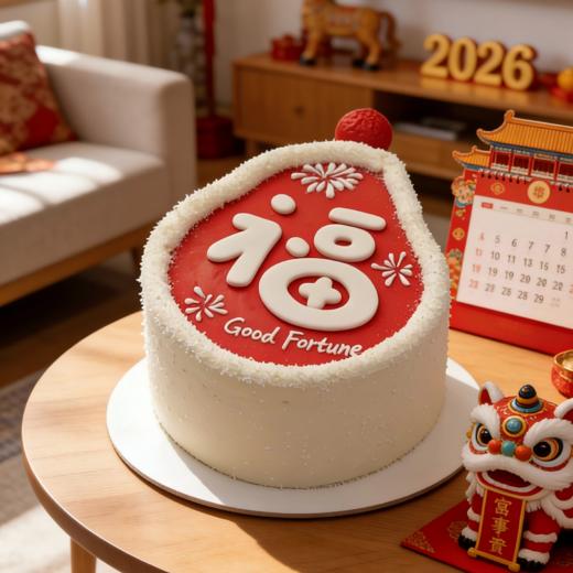 新年福到奶油蛋糕 商品图4