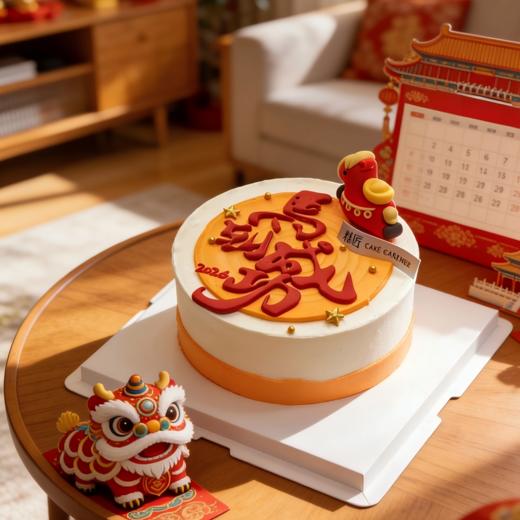 马到成功奶油蛋糕 商品图4