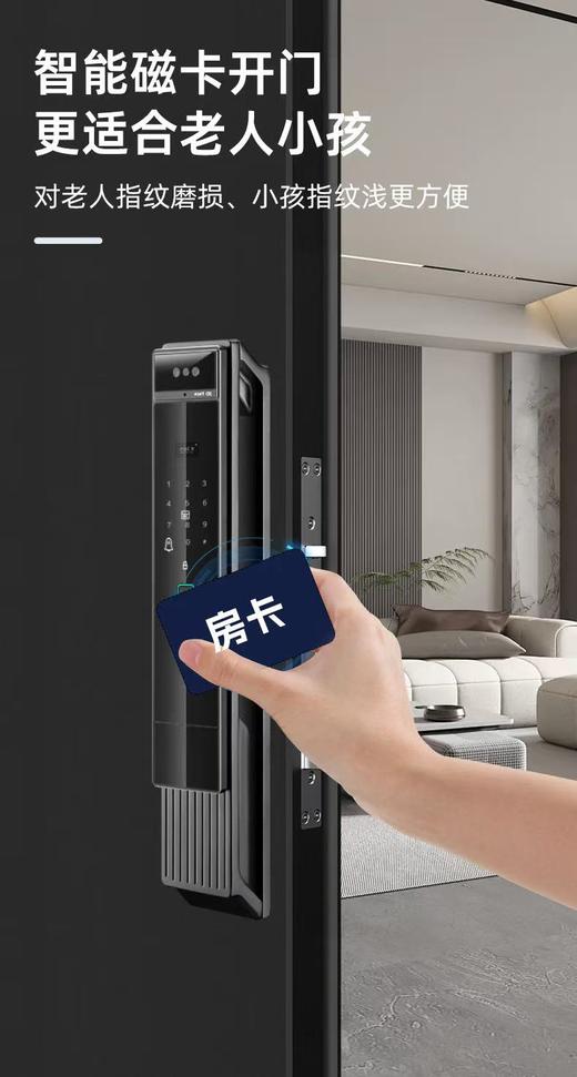 【萨莱明】智能锁_密码·指纹·卡片·人脸·手机·钥匙6种开锁方式_R39D【佛山】【存量】 商品图2