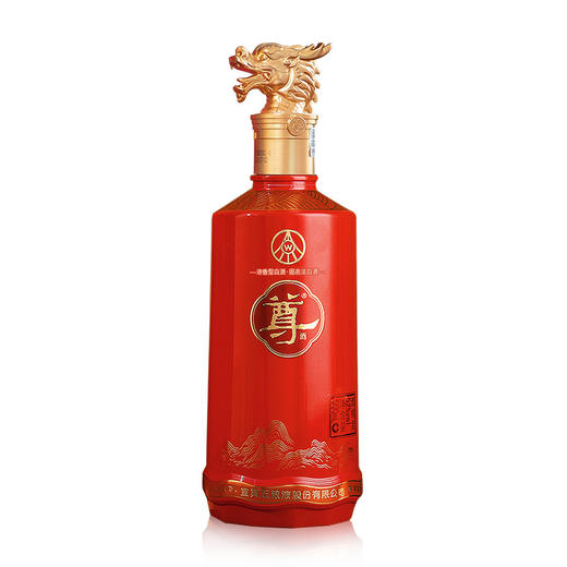 52度五粮液 尊酒·尊龙系列(红尊龙) 500ml 单瓶（仅供线上销售） 商品图1