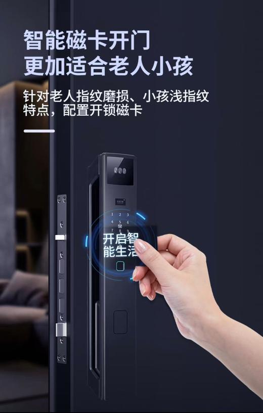 【萨莱明】智能锁_密码·指纹·卡片·人脸·手机·钥匙6种开锁方式_R50D【佛山】【存量】 商品图1