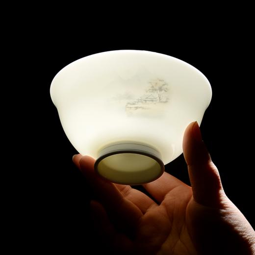 凡瑞斯烟雨江南（釉中彩）60头10人骨瓷餐具-YHD 商品图4