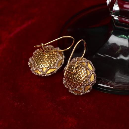 北京仓｜Lorina Balteanu-Dollytta-天然锆石 珍珠 耳环［法国设计师］ 商品图4