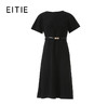 EITIE爱特爱时尚圆领显瘦舒适通勤连衣裙2026春季新款8507206 商品缩略图5