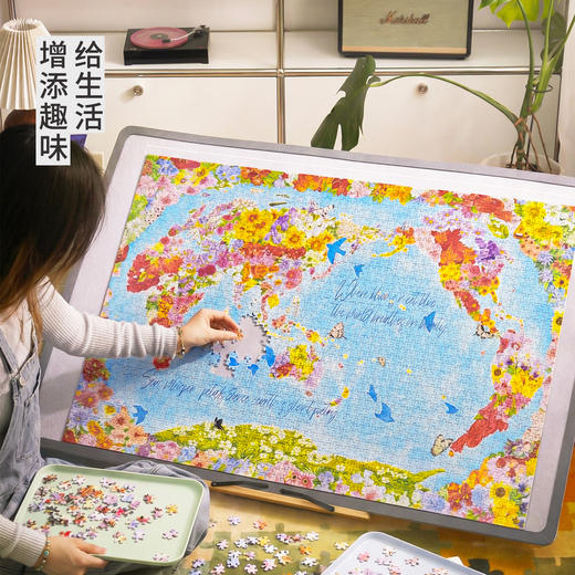 TOi图益-潮玩拼图山河物语系列-花花世界-2000片-分包款 商品图1