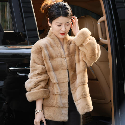 【预售7天】良木礼水貂外套（王牌貂）（0138F） 商品图5