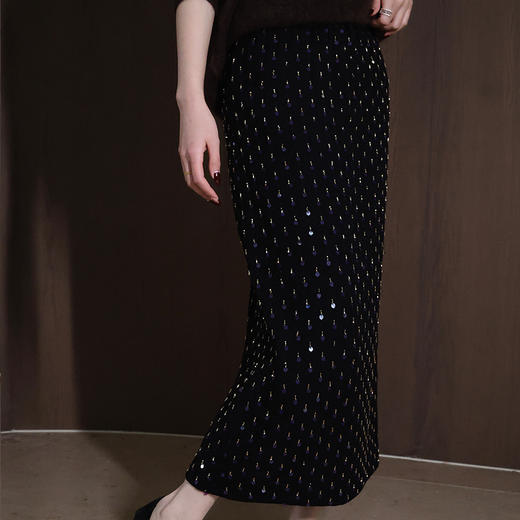 【预售7天】良木礼珠片半裙（1779） 商品图4