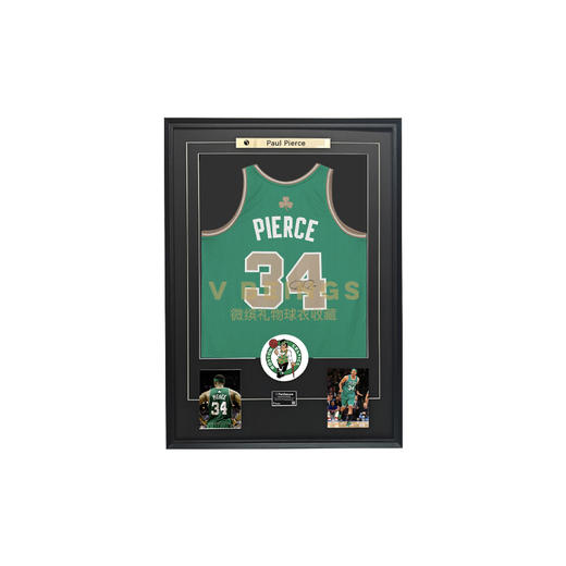 收藏系列 皮尔斯 凯尔特人绿色 亲笔签名球衣（仅支持小程序下单 约45天到货） 商品图0