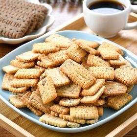 起司起义-控糖多谷物饼干（全麦味）200g/盒