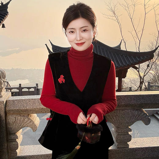 【不退不换】 【预售7天】良木礼国风马甲(1772) 商品图1