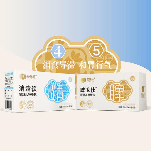 【粉丝福利】春节脾胃组合·颐膳师消清饮+睥卫仕各一盒（拆盒发货） 商品图0