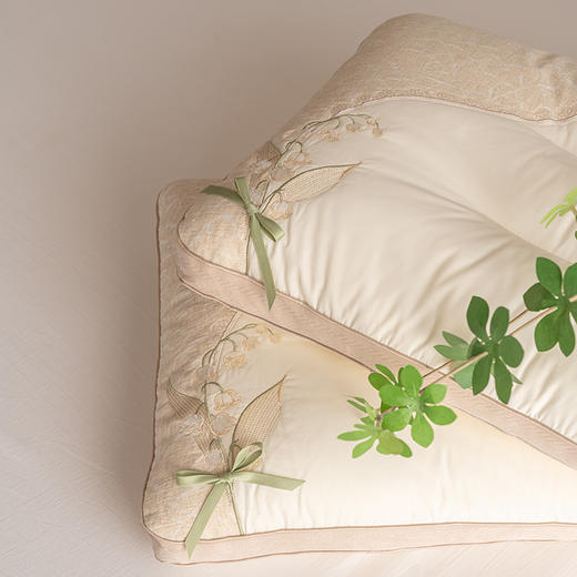 自然醒铃兰物语棉麻枕XK 商品图14