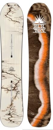 26/27BURTON雪板CARTOGRAPHER FRACTAL BURNING 商品图0