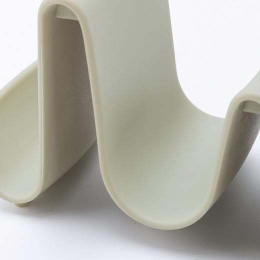 简易厨房置物架波浪锅盖架 A0172 厨房用品 厨房好物 绿色 商品图2