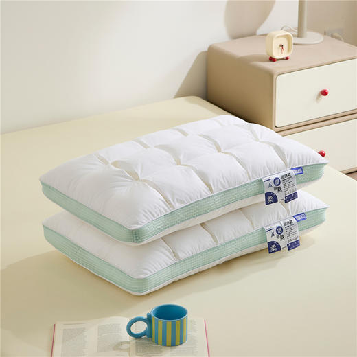 自然醒全棉立体绿泡泡枕XK 商品图14