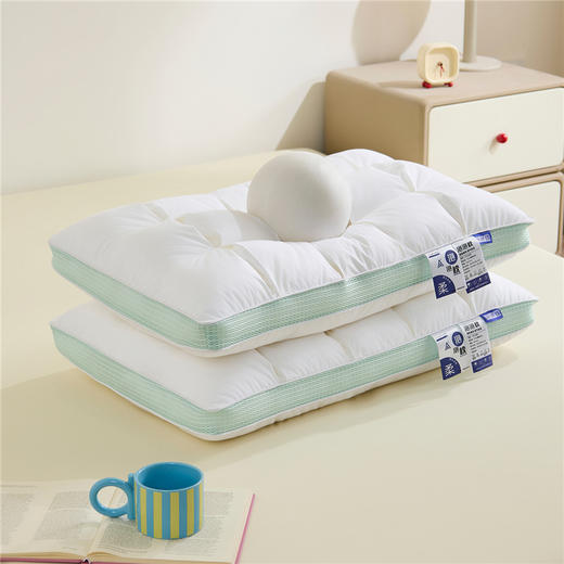 自然醒全棉立体绿泡泡枕XK 商品图9