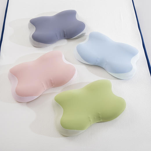 自然醒蝴蝶记忆棉深睡支撑枕XK 商品图1