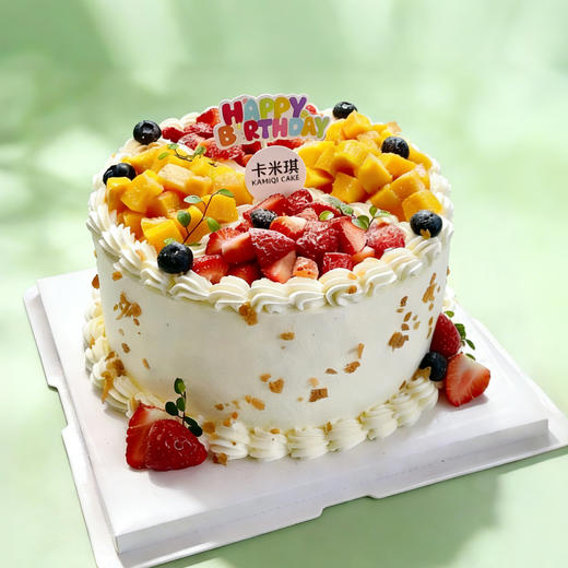 🥭ins芒芒寻莓🍓水果蛋糕 商品图0