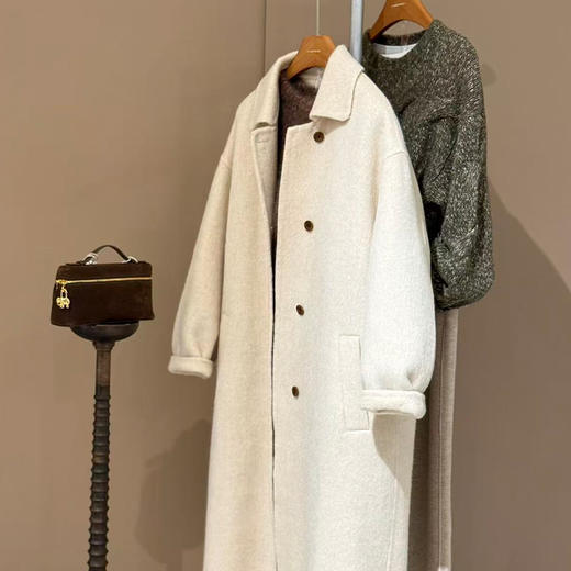  【特价不退不换】【预售7天】良木礼羊毛大衣（0312F） 商品图0