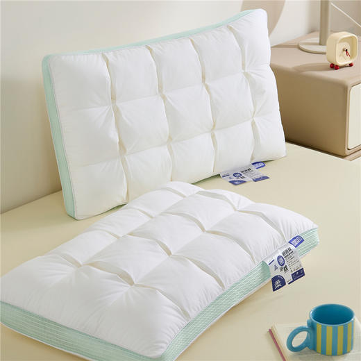 自然醒全棉立体绿泡泡枕XK 商品图2