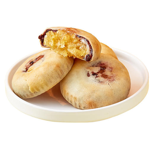 银耳山药八珍饼无加蔗糖中老年人营养健康饱腹糕点小吃桑葚紫米饼 商品图4