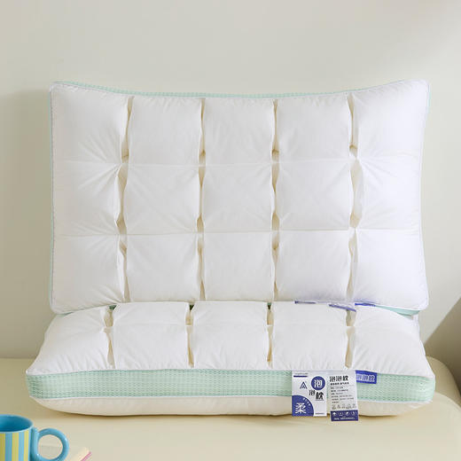 自然醒全棉立体绿泡泡枕XK 商品图1