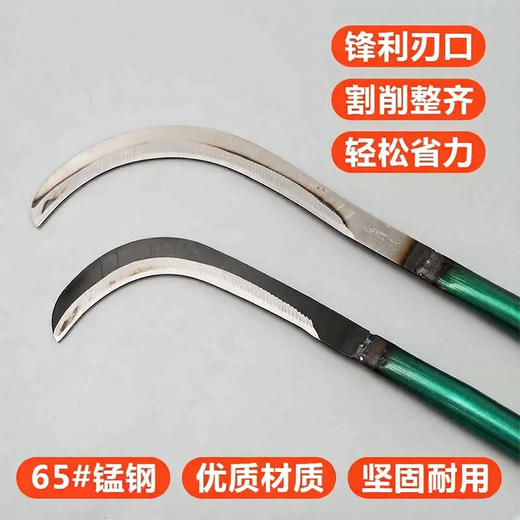 【仅限自提】园林长柄柳叶刀 轻巧实用 割草割菜 长约56.5cm 商品图2