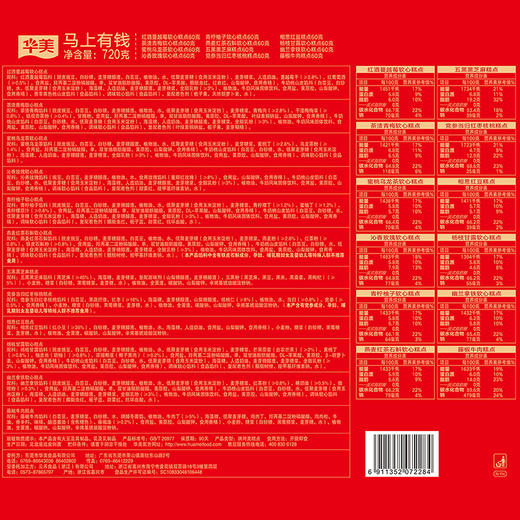 华美马上有钱【礼盒】720g 商品图6