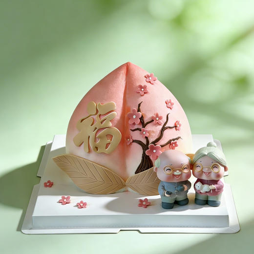🍑寿桃🍑蛋糕 商品图0