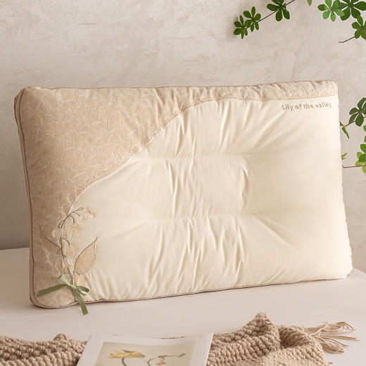 自然醒铃兰物语棉麻枕XK 商品图5