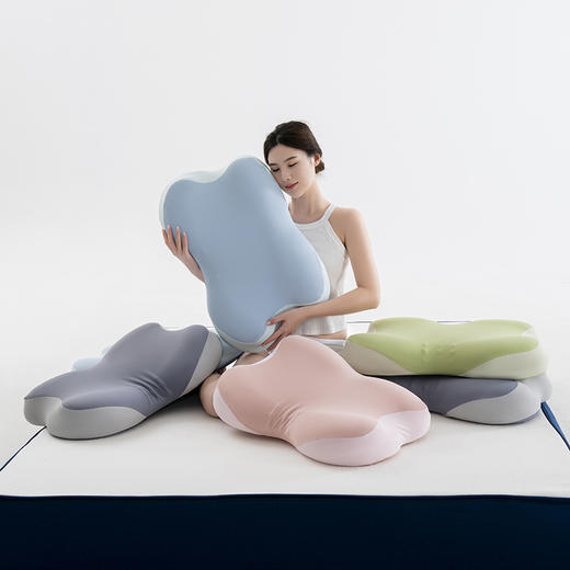 自然醒蝴蝶记忆棉深睡支撑枕XK 商品图5