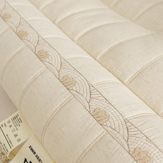 自然醒亚麻沉香乌木蚕丝牵引枕XK 商品图2