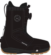 26/27BURTON雪鞋M HIGHSHOT PLS SO BLACK