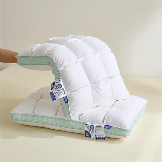 自然醒全棉立体绿泡泡枕XK 商品图12