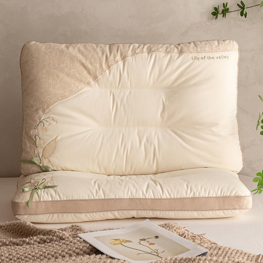 自然醒铃兰物语棉麻枕XK 商品图12